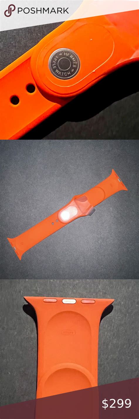 hermes orange silicone